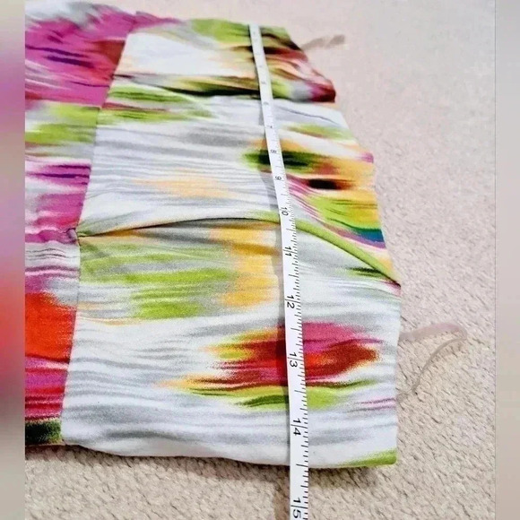 ❤️ Women's Strapless Mini Dress - Poet Mulitcolour Short Dress - Size 7 - Picture 9 of 13